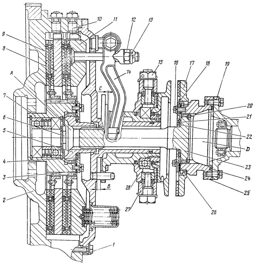Ремонт муфты сцепления